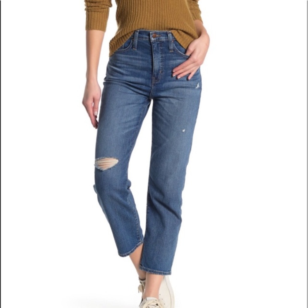Madewell Classic Straight Leg Jeans size 25 Womens